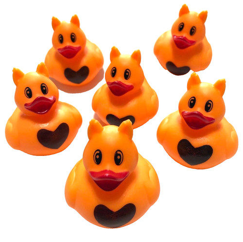 Orange cruising ducks rubber - 6,