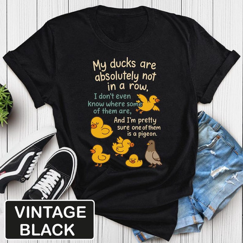 Ducks are not - are, a